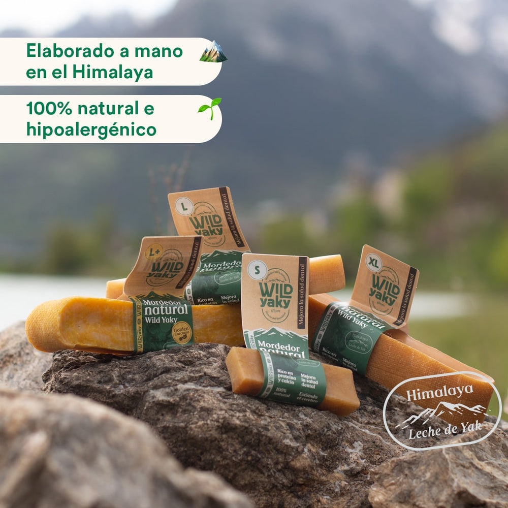Elaboración Wild Yaky Original — Barrita de queso del Himalaya Wildbalance