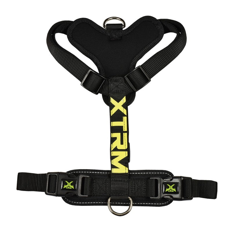 Arnés X-TRM Cronos Negro para Perros - Cómodo, Resistente, Ajustable y Antitirones